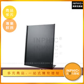 INPHIC-商用 營業 菜單牌桌牌拉絲餐牌 不鏽鋼髮絲紋 桌上立牌價格牌專櫃臺牌海報架 POP展示架 臺卡-MWE005104A